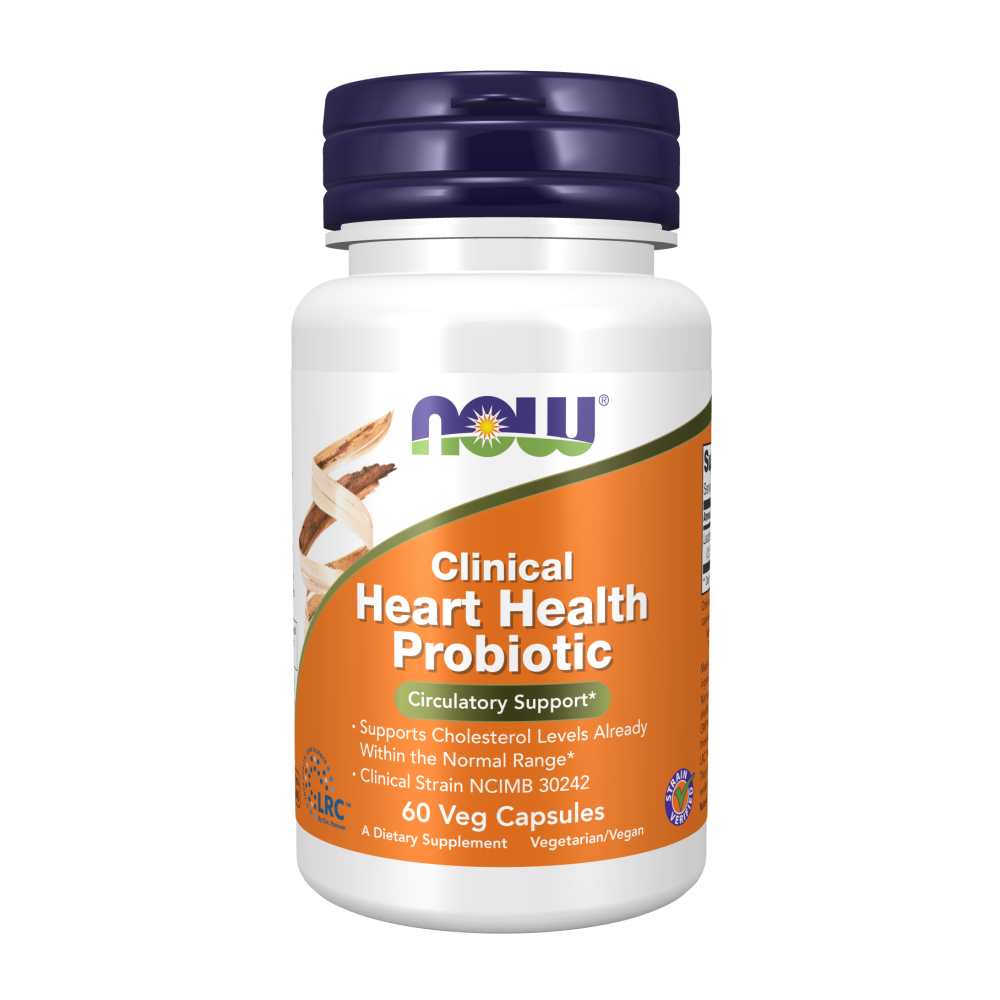 Now Foods Clinical Heart Health Probiotic– 60 Veg Capsules