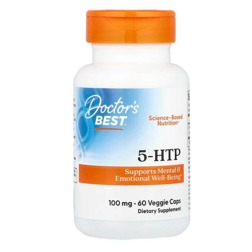 Doctor's Best 5-Htp, 100 Mg, 60 Veggie Caps