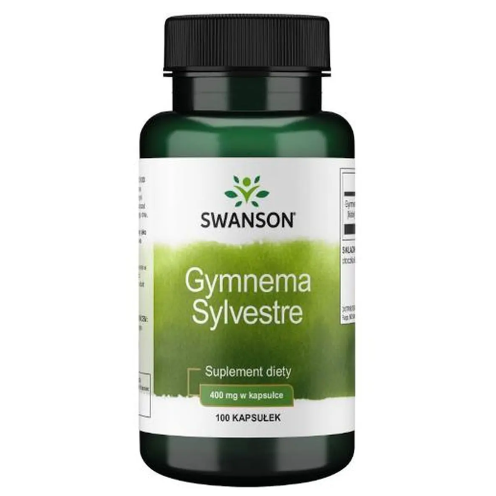 Gymnema Sylvestre 400MG By Swanson - Helps In Blood Sugar Support ( 100 Capsules )
