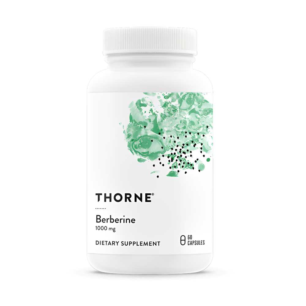 Thorne Berberine 1000mg – Dietary Supplement – 60 Capsules