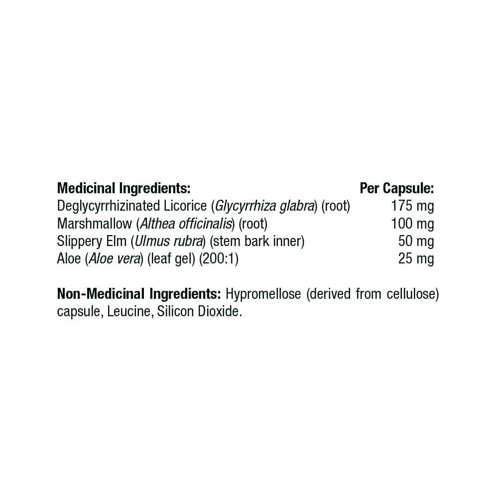 Gi Relief by Thorne – Digestive Support Formula 180 Capsules