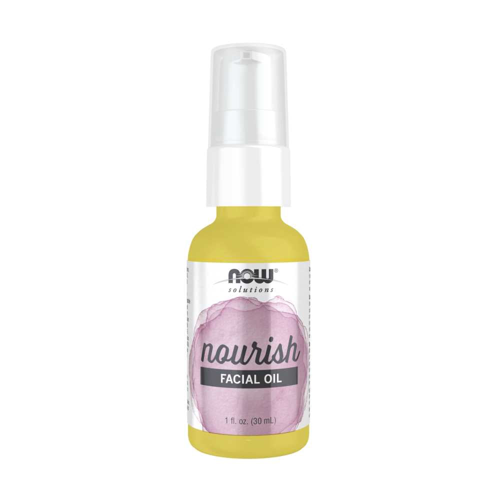 Now Foods Nourish Facial Oil – Botanical Blend with Vitamin C & Rosehip – Hydrating Face Oil – 30 M L