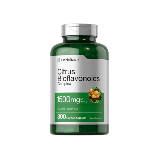 Horbäach Citrus Bioflavonoids Complex 1500mg per Serving | 300 Caplets