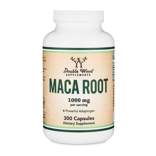 Double Wood Maca Root 1000mg – 300 Capsules