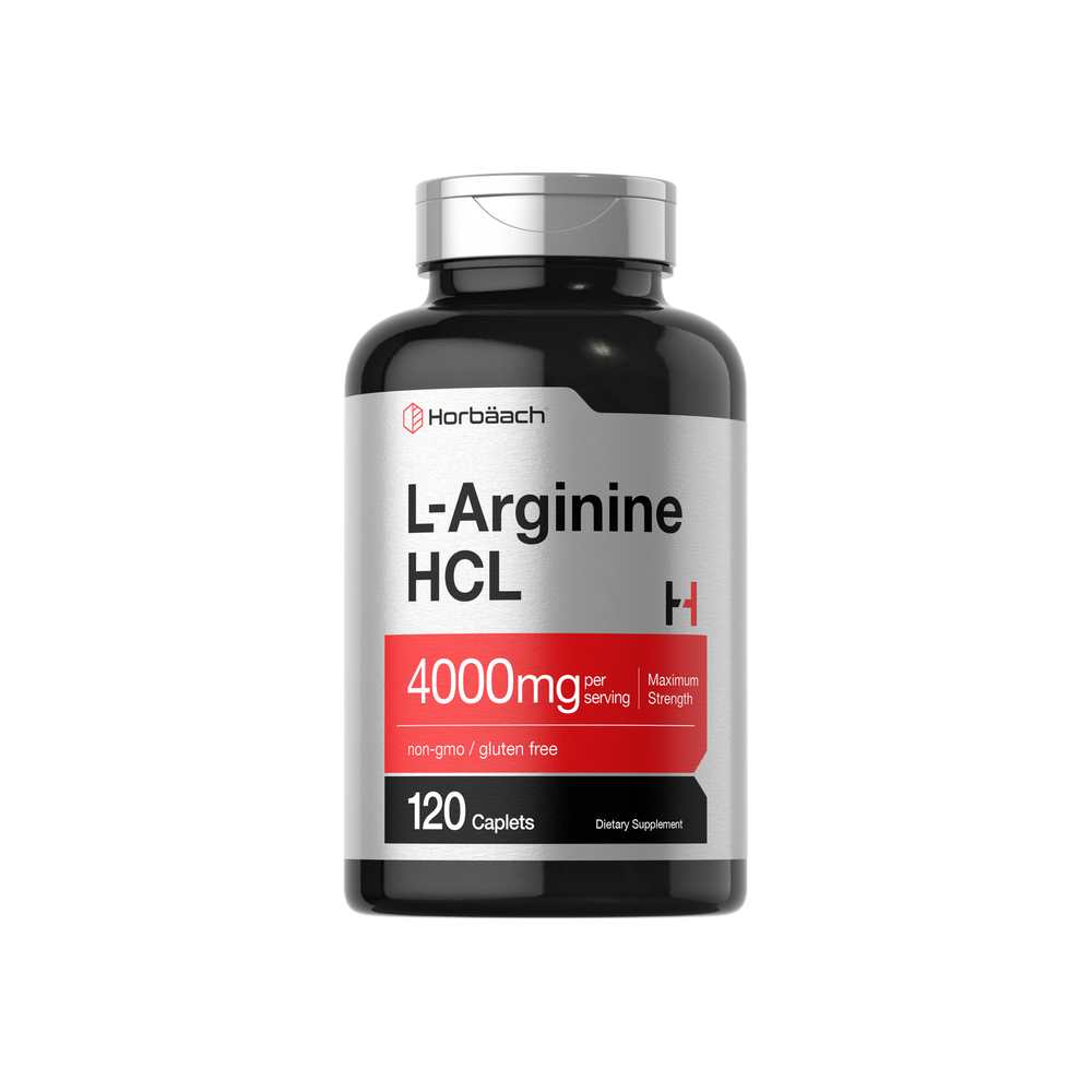 Horbäach L-Arginine 4000mg per Serving | 120 Caplets