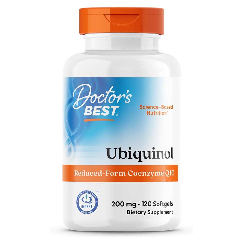 Doctor's Best Ubiquinol with Kaneka 200mg Softgels 120 Count