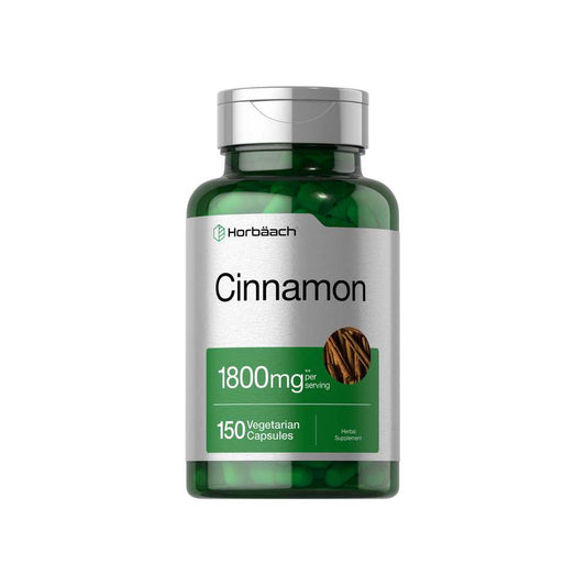 Horbäach Cinnamon 1800mg per Serving | 150 Capsules
