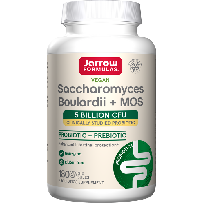 Jarrow Formulas Saccharomyces Boulardii + Mos 90 Caps
