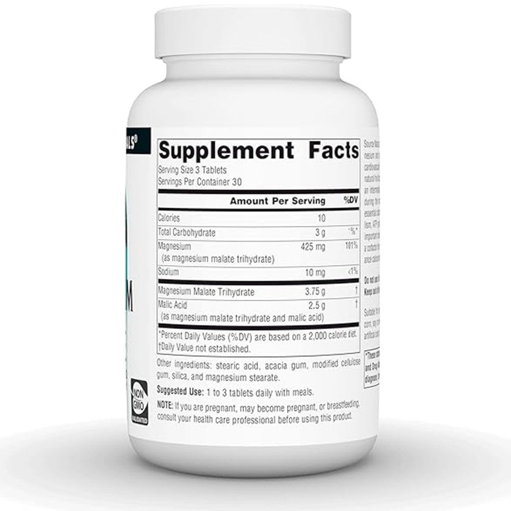 Source Naturals Magnesium Malate 3.750mg – Muscle & Energy Support