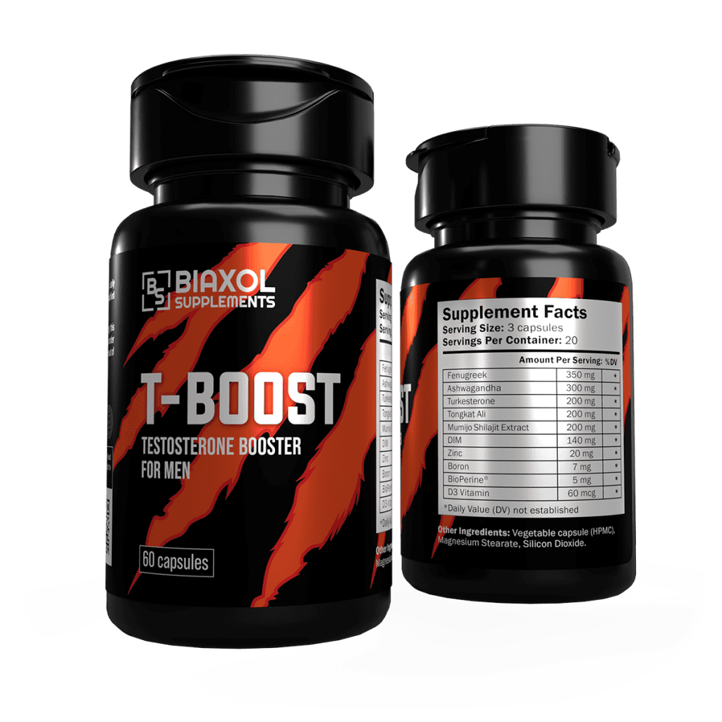 Biaxol Supplements Testosterone Booster 60 Caps