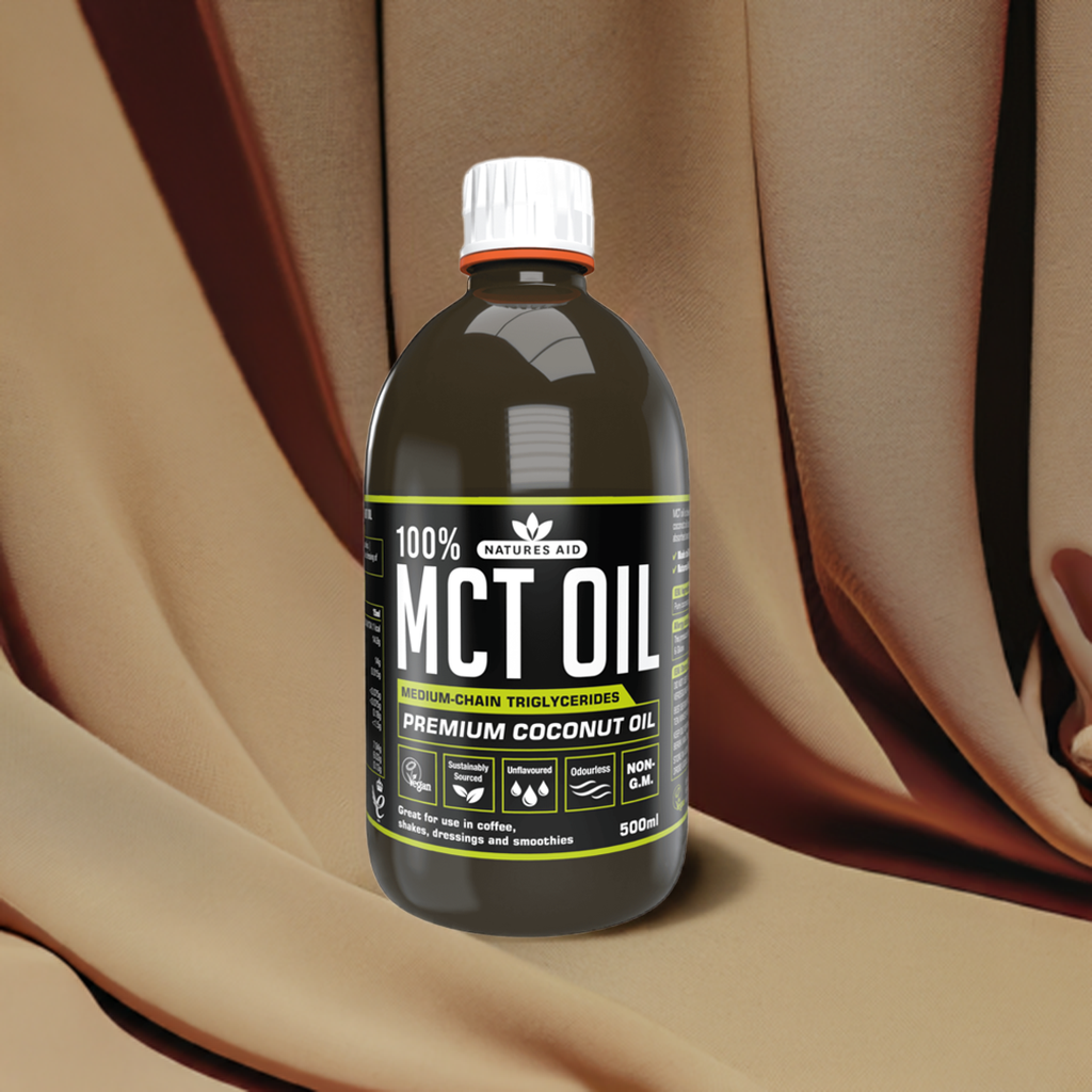 100% Pure MCT Oil 500ml By Natures Aid