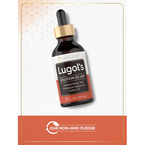 Carlyle Nutritionals Lugols Iodine | 2oz Liquid Drops
