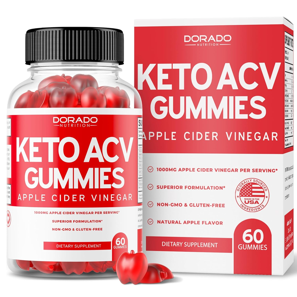 Goxtra Keto + Acv Gummies, 1000mg Acv, Supports Digestion & Metabolism, 60 Gummies.