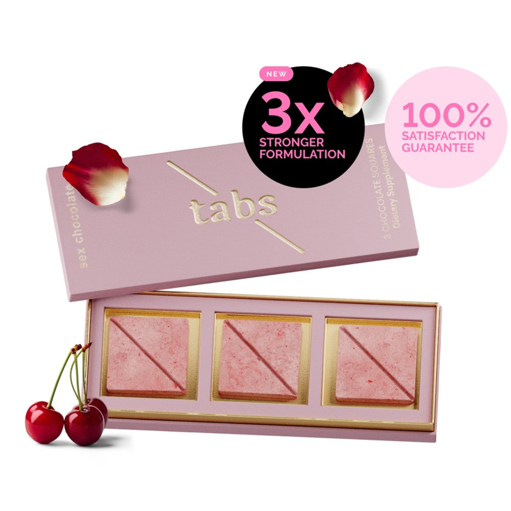 Dark Chocolate Tabs – 3 Chocolate Squares