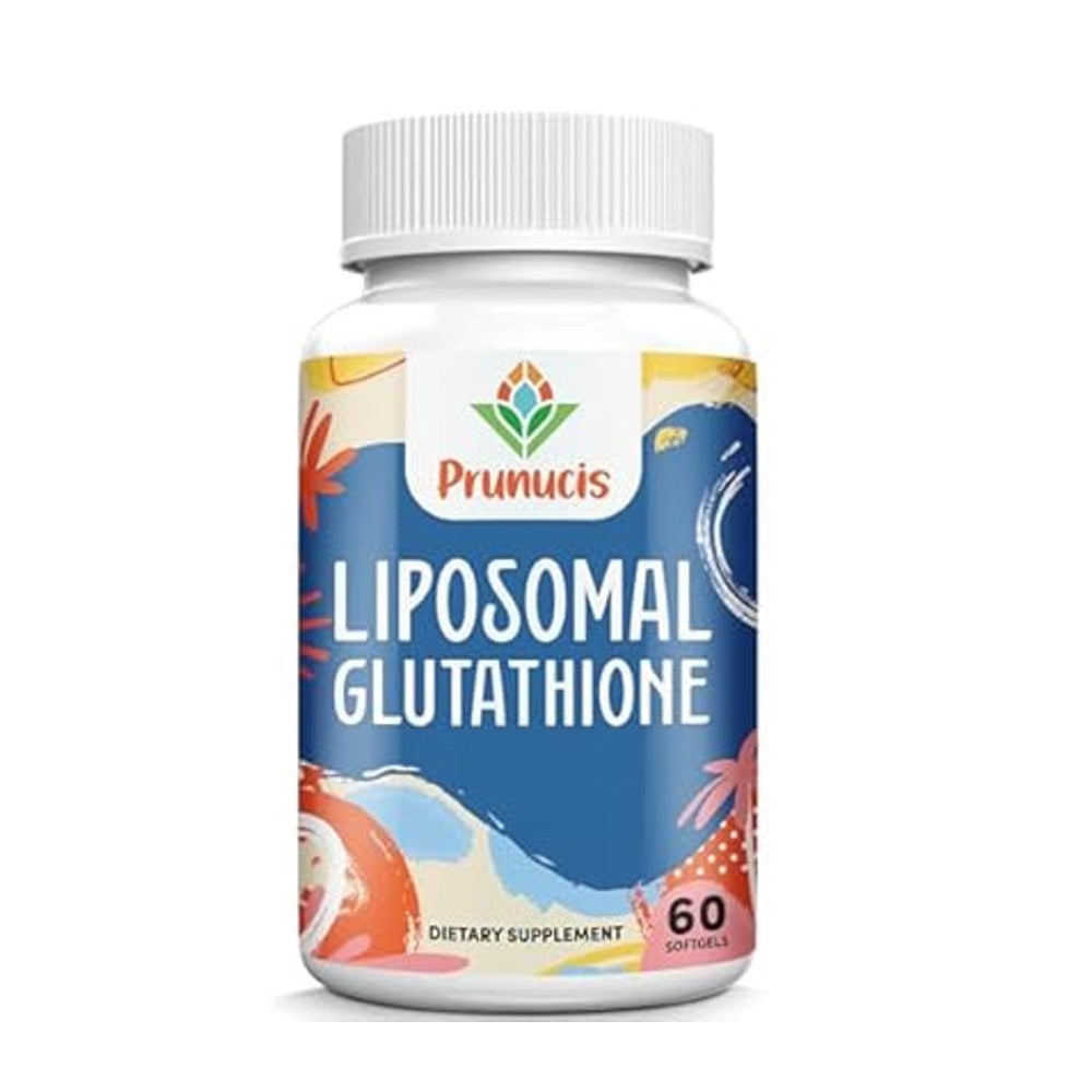 Prunucis Liposomal Glutathione 2400mg – Boost Detoxification & Immune Function Dietary Supplement | 60 Capsules