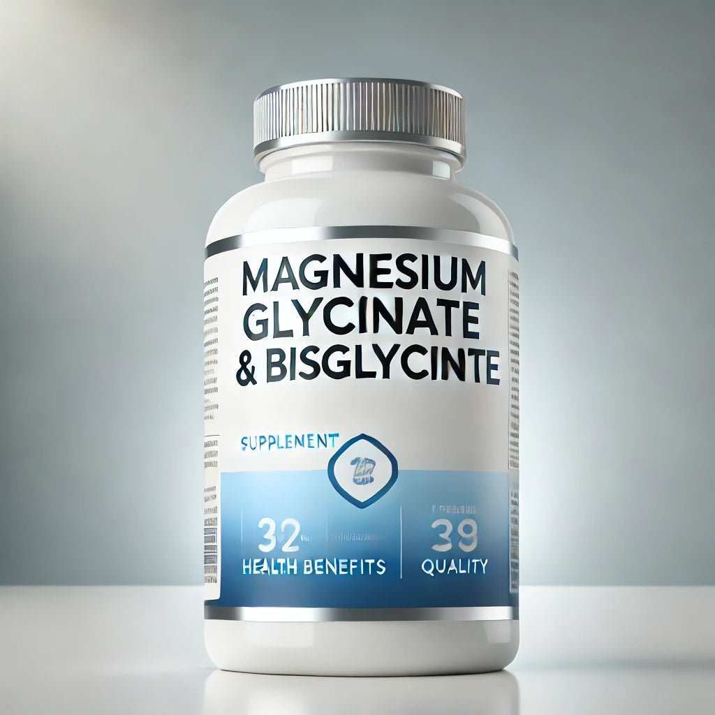 Magnesium Glycinate & Bisglycinate Supplements