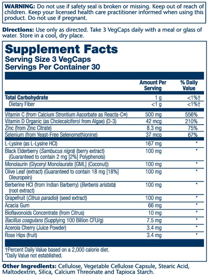 Solaray Immufight Immune Response 90 Caps