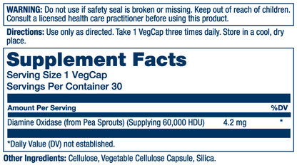 Solaray Dao Enzyme 30 Caps