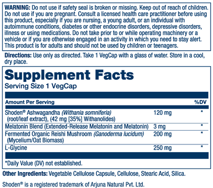 Solaray Sharp Mind Nootropics Sleep 30 Caps