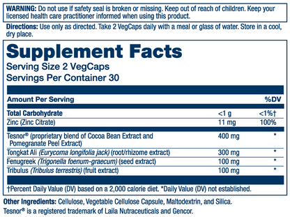 Solaray Testosterone Support* 60 Caps