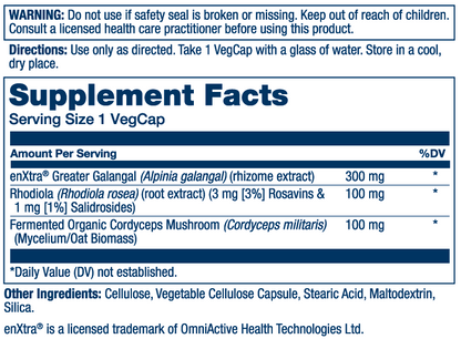 Solaray Sharp Mind Nootropics Energy 30 Caps