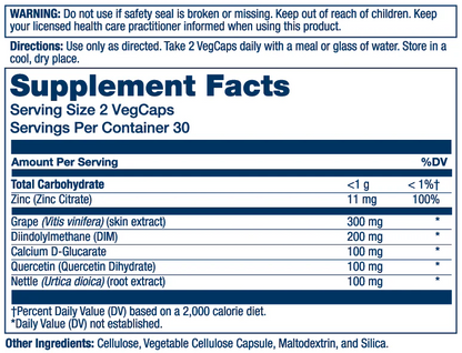 Solaray Dim Complex 60 Caps