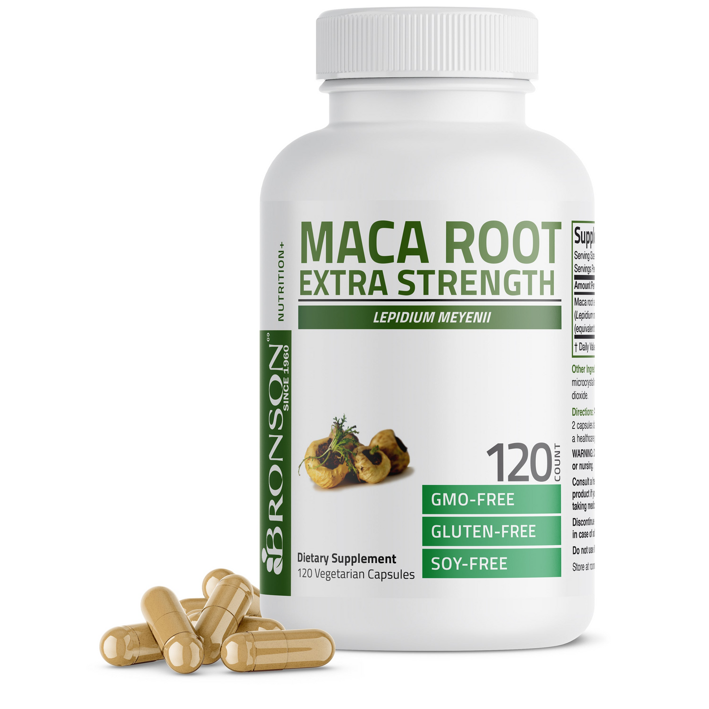 Bronson Vitamins Maca Root Extra Strength 4000 Mg per Serving 90 Caps