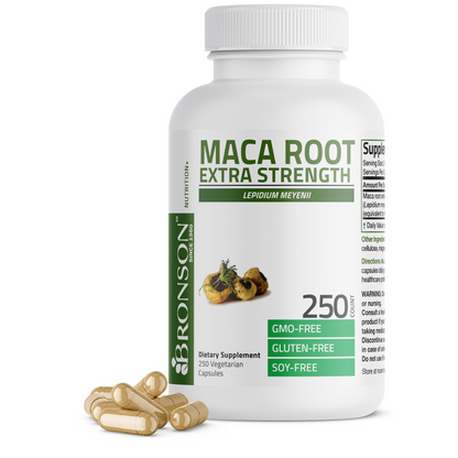 Bronson Vitamins Maca Root Extra Strength 4000 Mg per Serving 90 Caps