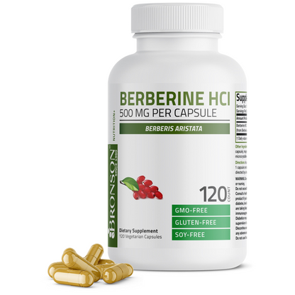 Bronson Vitamins Berberine 500 Mg 30 Caps