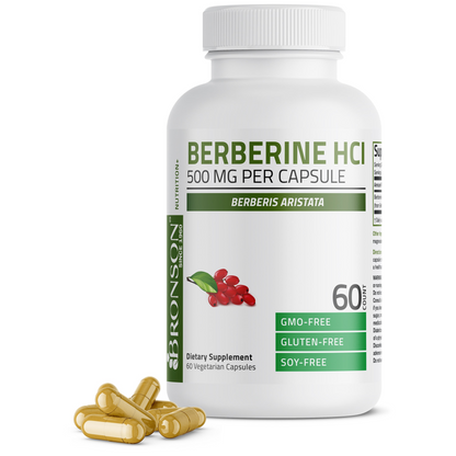 Bronson Vitamins Berberine 500 Mg 30 Caps