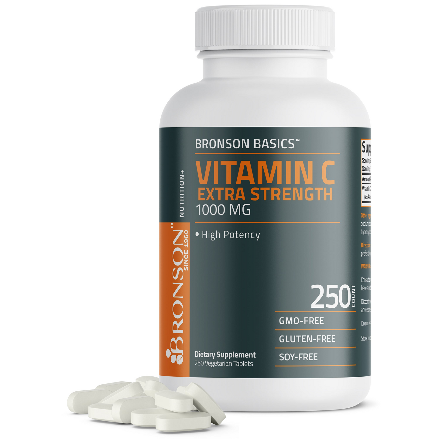 Bronson Vitamins Vitamin C 1000mg 100 Tabs