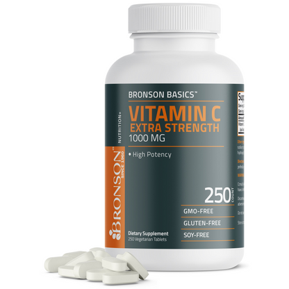 Bronson Vitamins Vitamin C 1000mg 100 Tabs