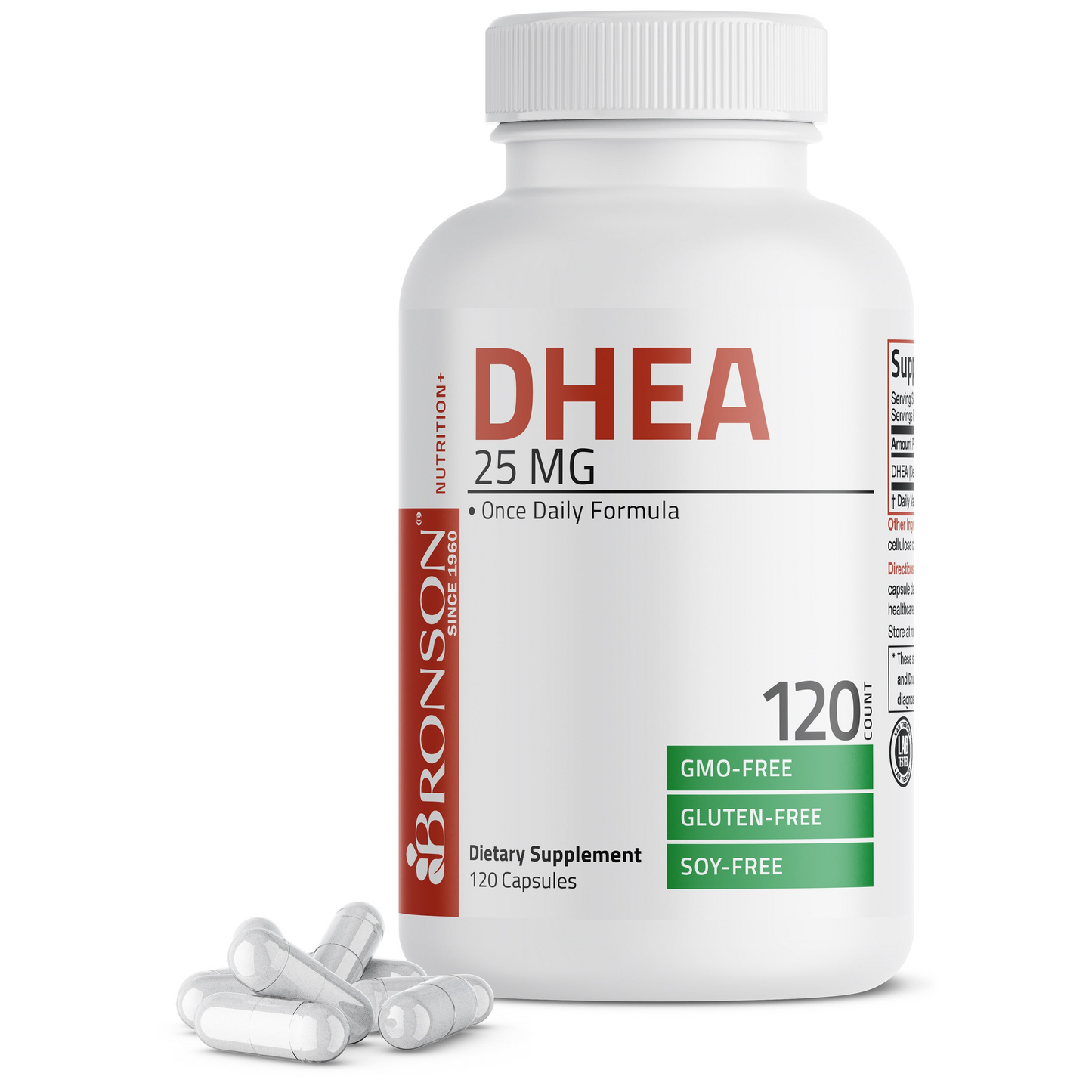Bronson Vitamins Dhea - 25 Mg 100 Caps