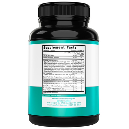 Dorado Nutrition Liver Cleanse Detox - 60 Capsules