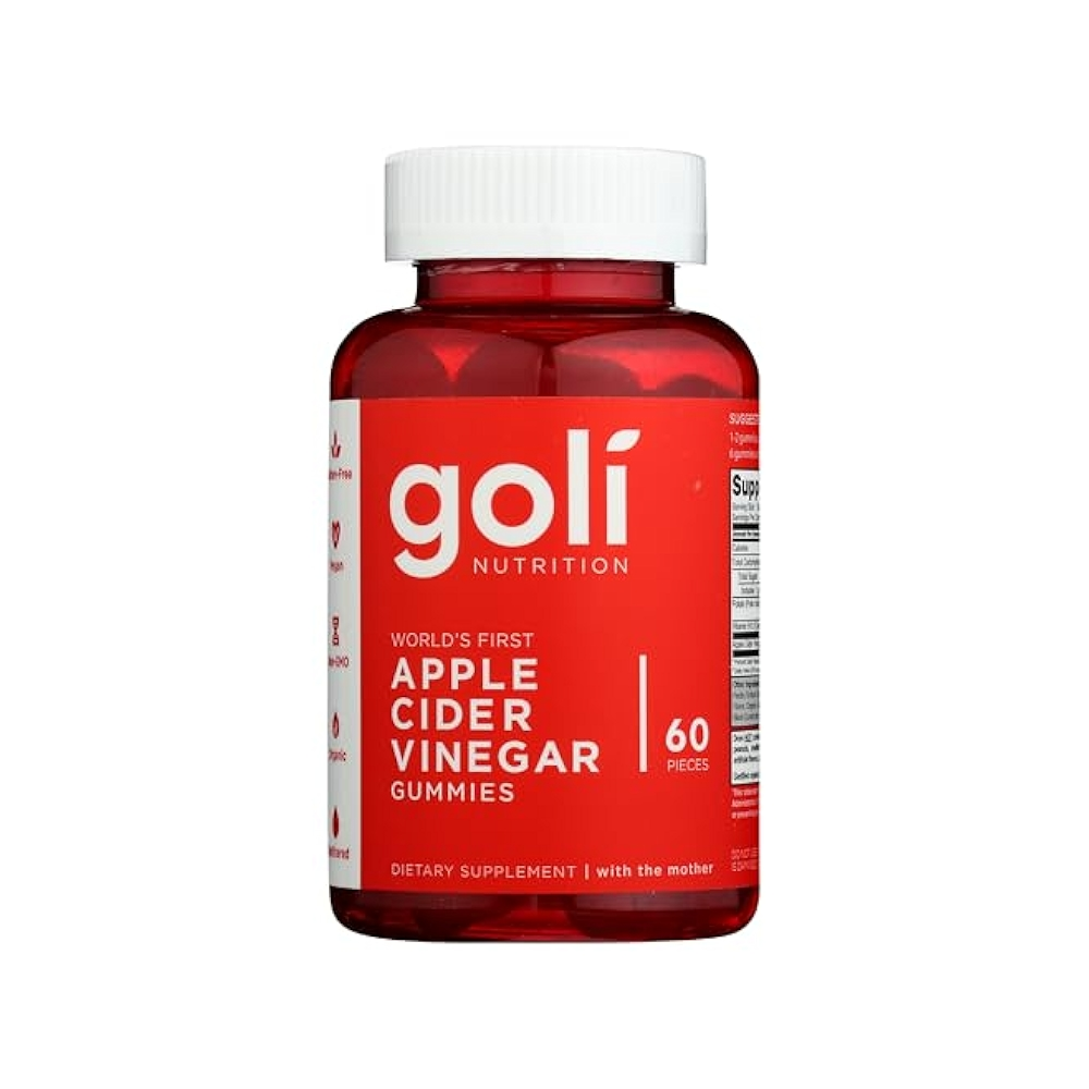 Goli Apple Cider Vinegar Gummies – 60 Count