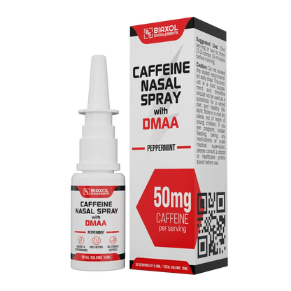 Biaxol Supplements Caffeine Nasal Spray with Dmaa 15ml