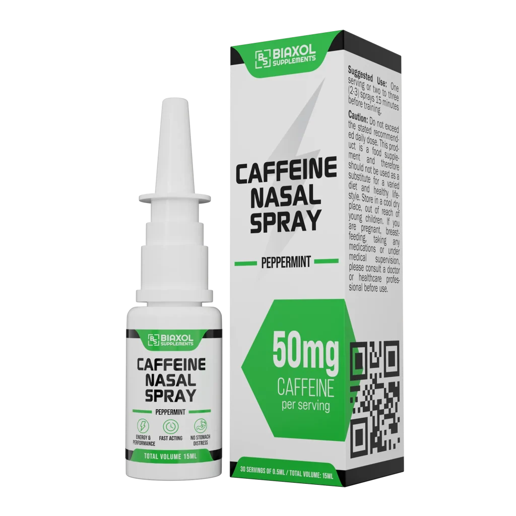 Biaxol Supplements Caffeine Nasal Spray 15ml