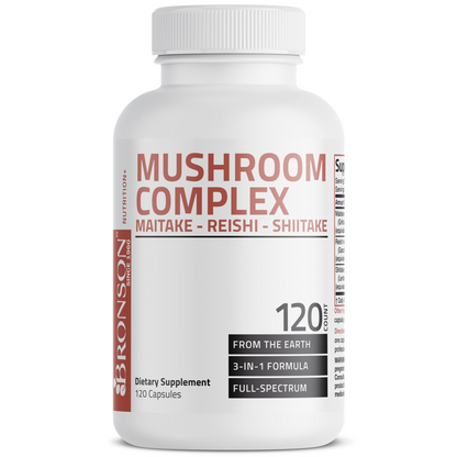 Bronson Vitamins Mushroom Complex 60 Caps