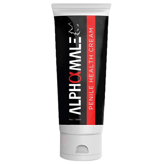 AlphaMale Penile Health Cream – Advanced Male Care Formula (4 oz / 120 ml)