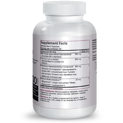 Bronson Vitamins Liver Detox™ Formula 100 Caps