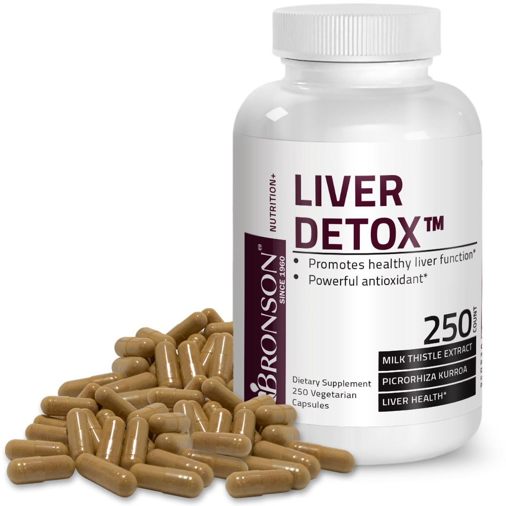 Bronson Vitamins Liver Detox™ Formula 100 Caps