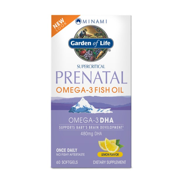 Garden of Life Minami Prenatal Lemon 30 Softgels