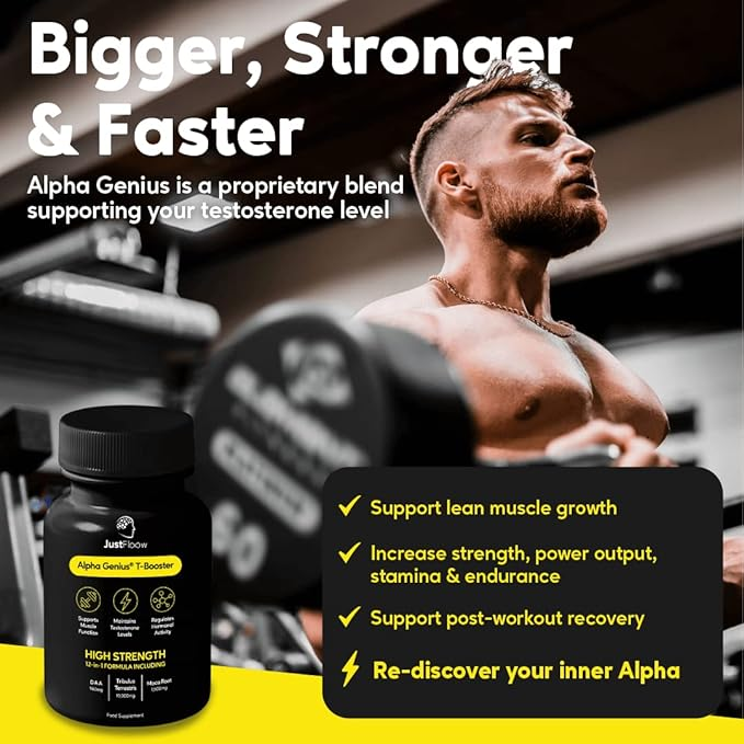 JustFloow Alpha Genius T-Booster