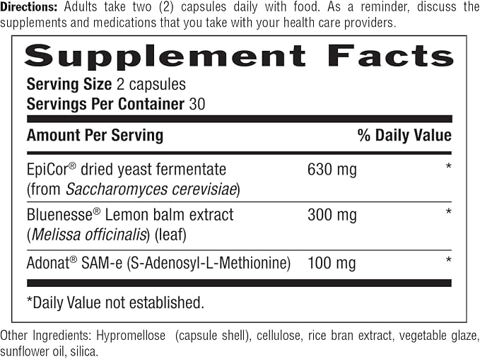 Country Life Vitamins Mood Support 60 caps