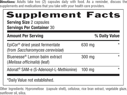 Country Life Vitamins Mood Support 60 caps