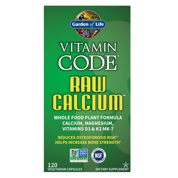 Garden of Life Vitamin Code Raw Calcium 60 Capsules