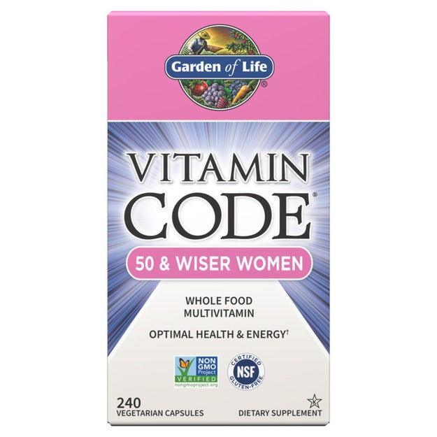 Garden of Life Vitamin Code 50 and Wiser Women's Multi 120 Capsules