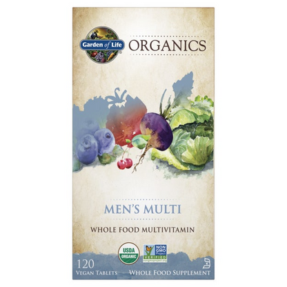 Garden of Life Organics Mens Multi 60 Tablets