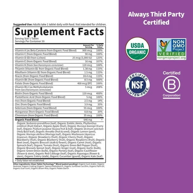 Women’s Multivitamin by Garden of Life