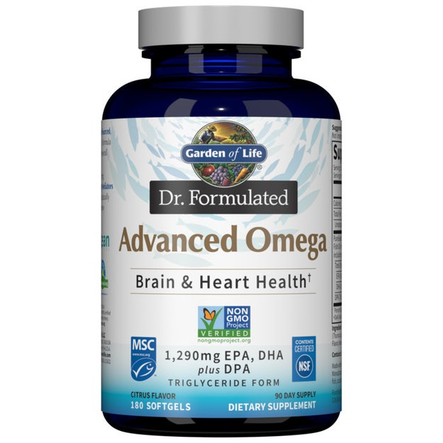 Garden of Life Dr. Formulated Advanced Omega 60 Softgels
